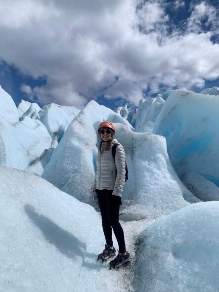 caminar sobre glaciar perito moreno